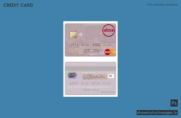 Seychellen Absa Bank Seychellen Mastercard Beispielvorschau